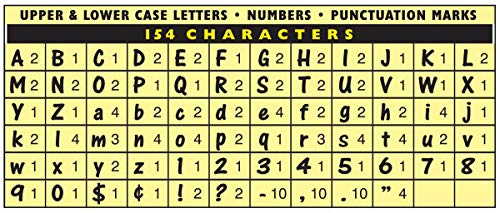 Pacon 4" Self-Adhesive Uppercase and Lowercase Letters, 154-Count, Green (51697)