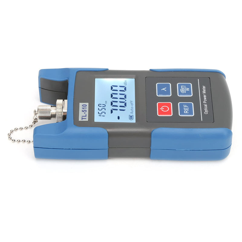 Fiber Optic Power Meter, Optical Power Meter Fiber Optic Cable Tester, -70-+10dbm Optical Power Meter Fiber Optical Cable Tester, Working Wavelength 850-1625nm
