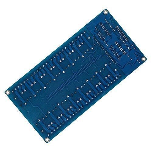 ACEIRMC 12V 16-Channel Relay Interface Board Module Optocoupler LED LM2576 Power for Arduino DIY Kit PiC ARM AVR