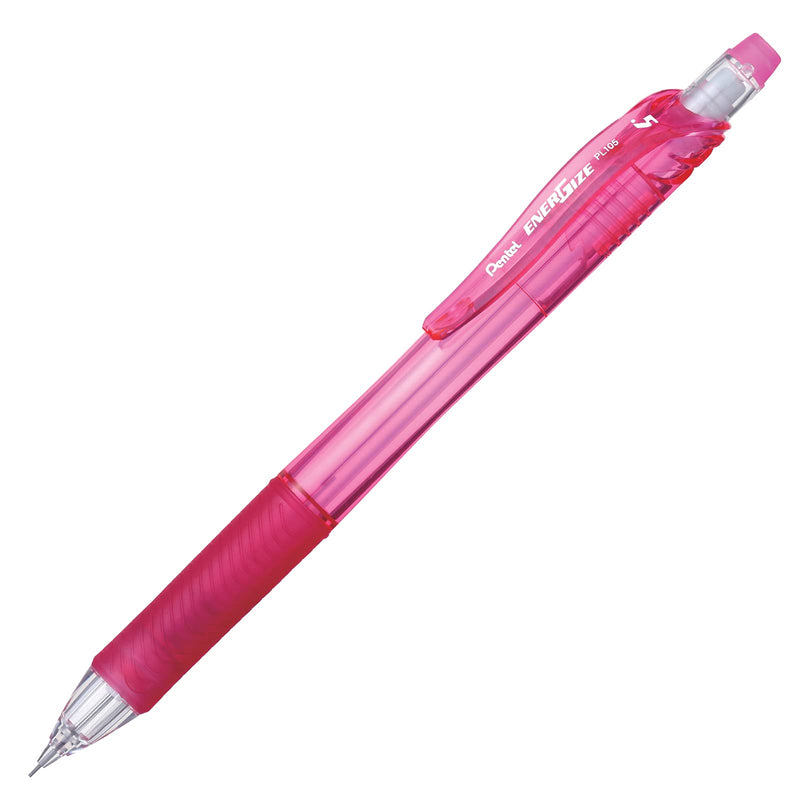 Pentel EnerGize-X Mechanical Pencil (0.5mm) Pink Barrel, Box of 12 (PL105P)