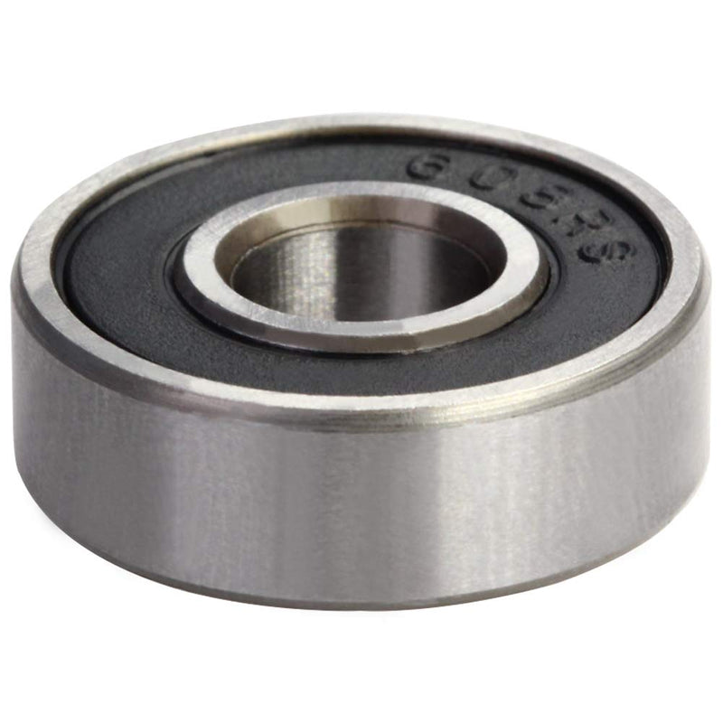 Othmro 8Pcs 608-2RS Deep Groove Ball Bearings, Double Rubber Sealed Bearings, High Carbon Steel Roller Guide Bearings 0.31x0.87x0.28inch for Scooters Skateboards Ship Rudder Shafts Dental Equipment 8*22*7mm