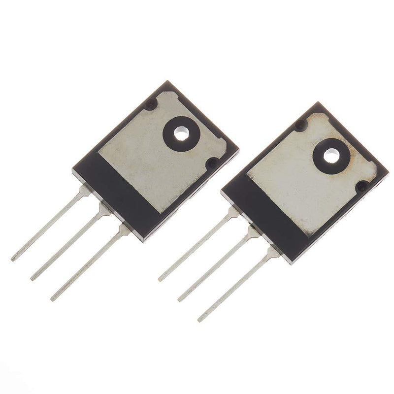 Bridgold 10pcs(5pcs 2SA1943+5pcs 2SC5200) PNP NPN High Power Matched Audio Transistor Silicon Precision,3-Pin.
