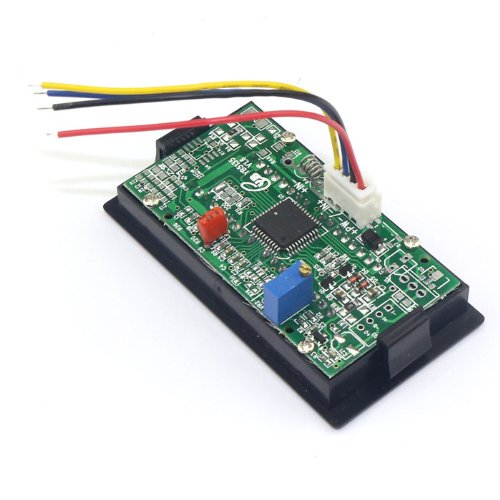 DROK® 0.5" +/- 0-2A DC Current Measurement Panel Ammeter Digital Ampere Meter