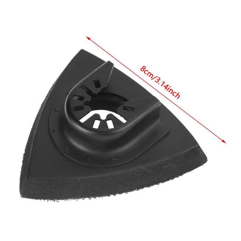 82pcs Multitool Oscillating Accessories Kit, Sandpaper Triangular & Finger Sanding Pad Holder for Grinding Polishing