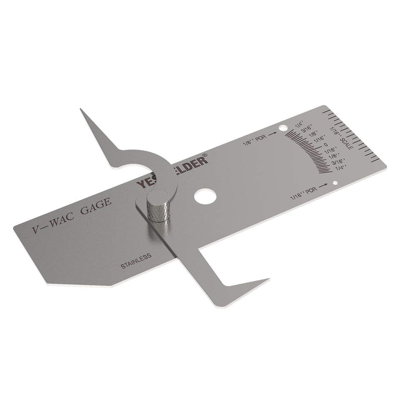YESWELDER V-WAC Single Weld Gage Inch Inspection Gauge Inche