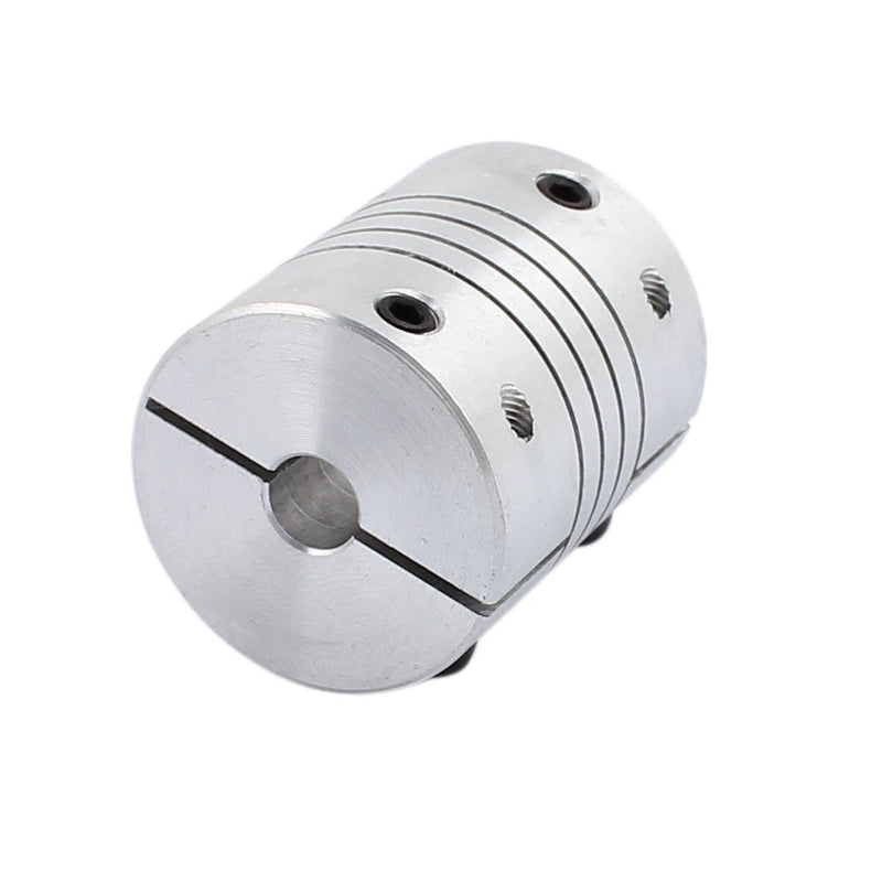 uxcell 6mm to 10mm Shaft Coupling 30mm Length 25mm Diameter Stepper Motor Coupler Aluminum Alloy Joint Connector for 3D Printer CNC Machine DIY Encoder 6-10mm