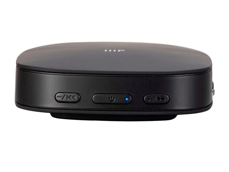 Monoprice Premium Bluetooth 5 Transmitter & Receiver with aptx HD, aptX, aptX Low Latency, AAC, and SBC Codecs and Optical and Aux Inputs