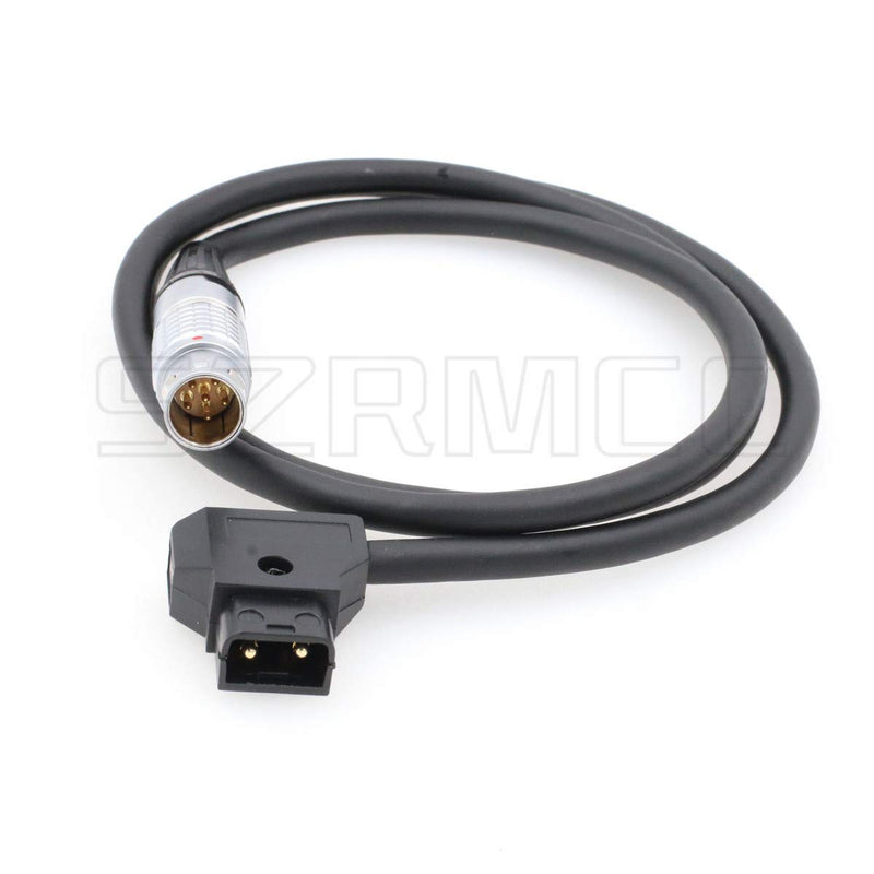 SZRMCC D-tap 2 Pin Male to 2B 6 Pin Male Power Cable for Red One Camera