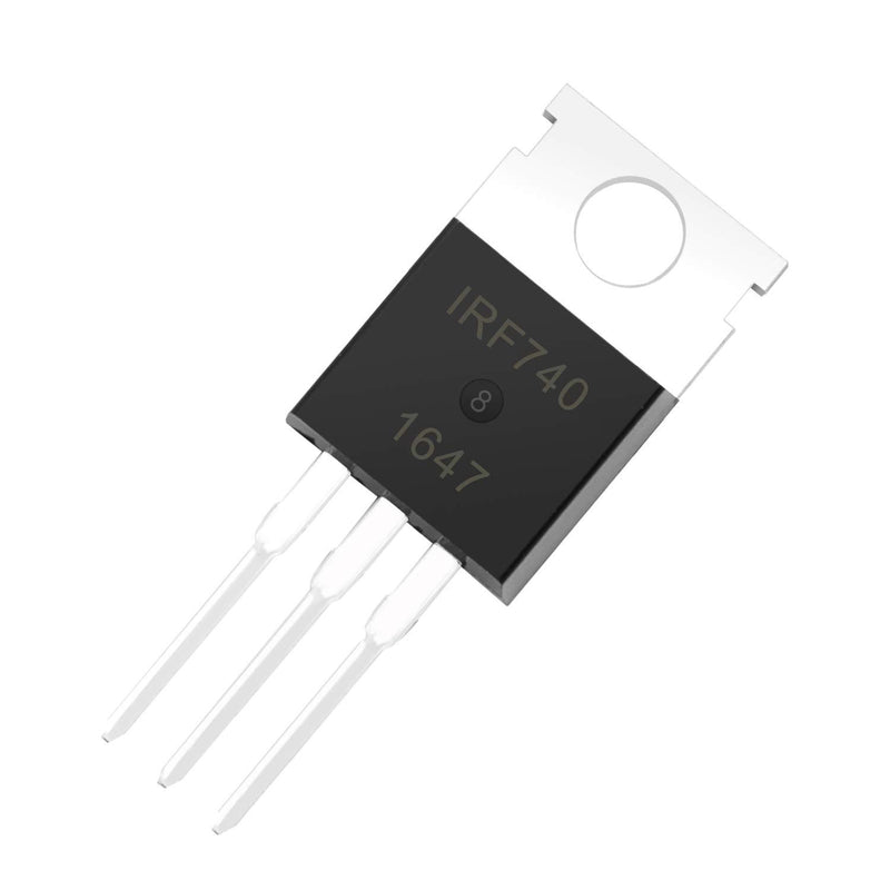 Chanzon 10pcs IRF740 TO-220 Power Sic MOSFET Transistor IRF740PBF 10A Mosfets Transistor