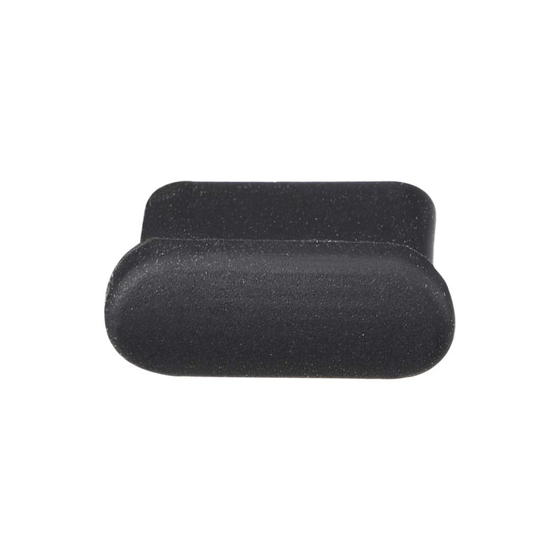 uxcell 10pcs Type C Silicone Protectors Cap Port Cover Anti Dust Black