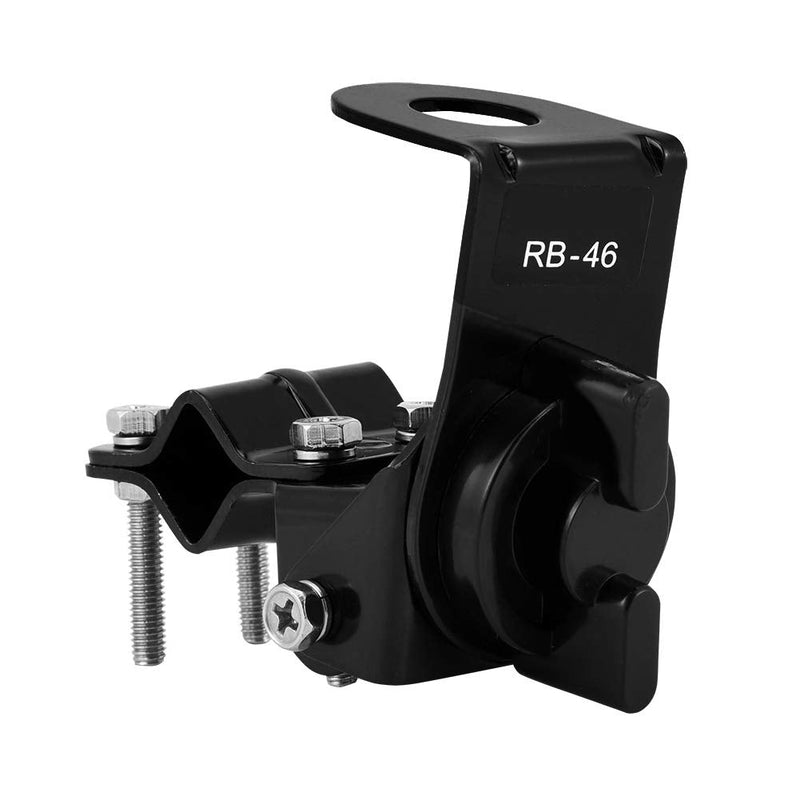 Mobile Antenna Mount, Stainless Steel Car Radio Antenna Bracket Holder Support 360Â° Rotation for Vehicle Audio Video Antennas