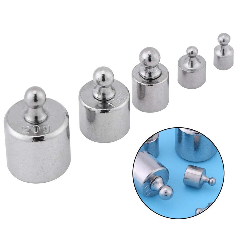 Calibration Weight 1g, 2g, 5g, 10g, 20g Precision Calibration Weight Test Kit