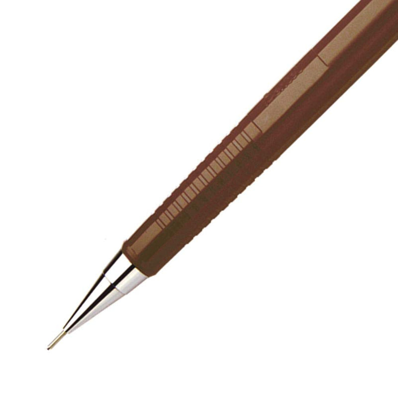 Pentel 0.3mm P200 Series Mechanical Pencil Lead with Brown Barrel