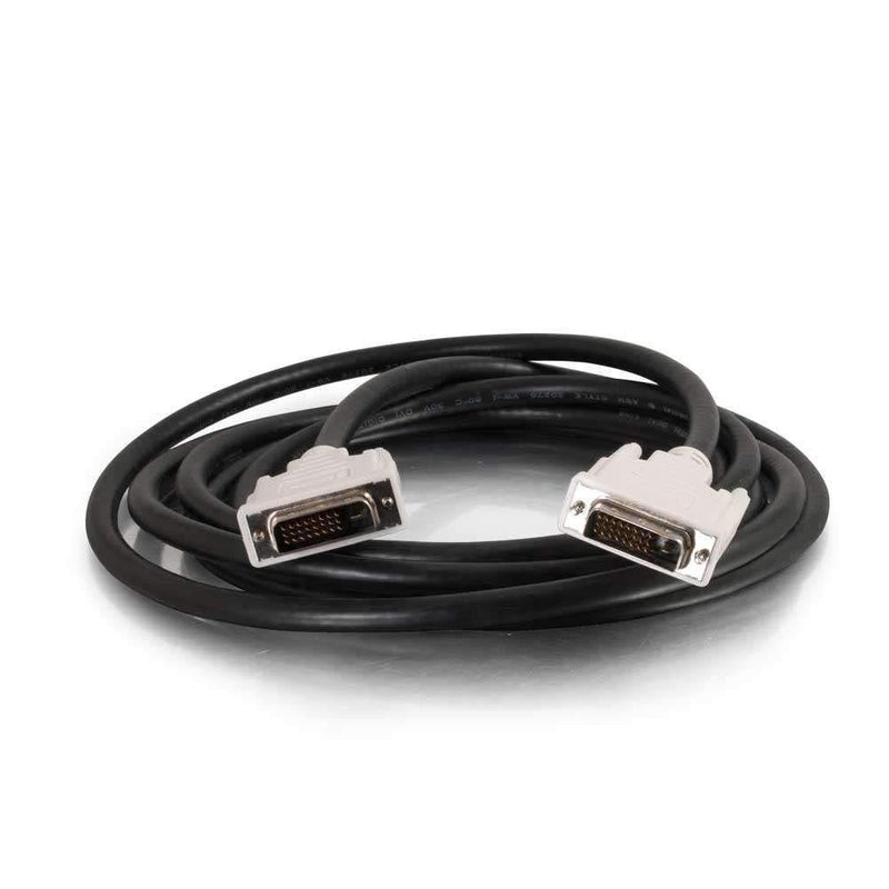 C2G 26911 DVI-D M/M Dual Link Digital Video Cable, Black (6.6 Feet, 2 Meters)