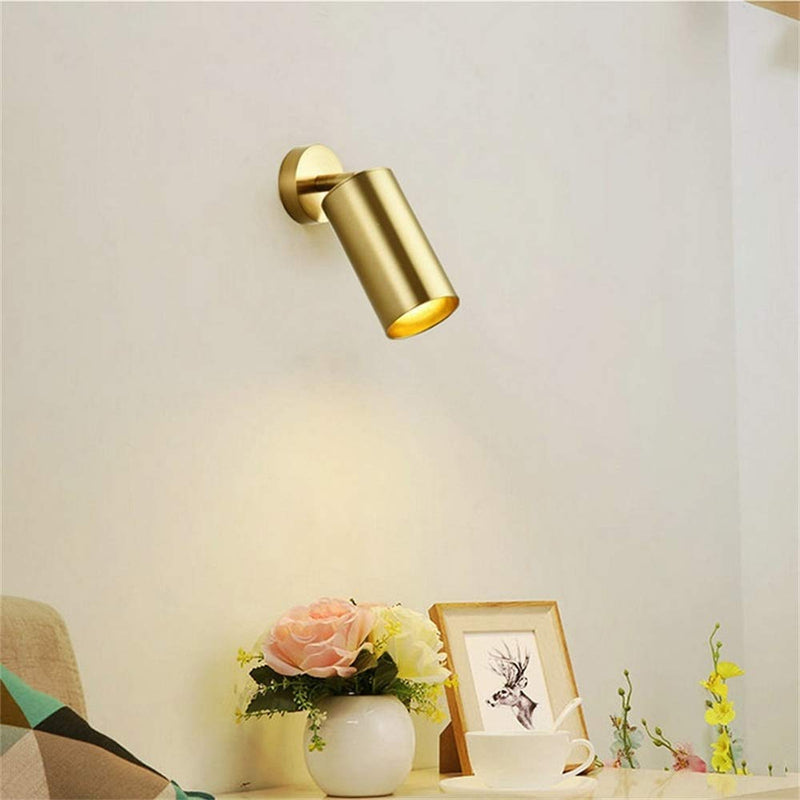 Lywins Gu10 Modern Gold Led Ceiling Spot Light 360° Adjustable Downlight Ceiling Light Clothing Shop Showrooms Exhibition Spotlight Picture Light Display Focus Commercial Lighting