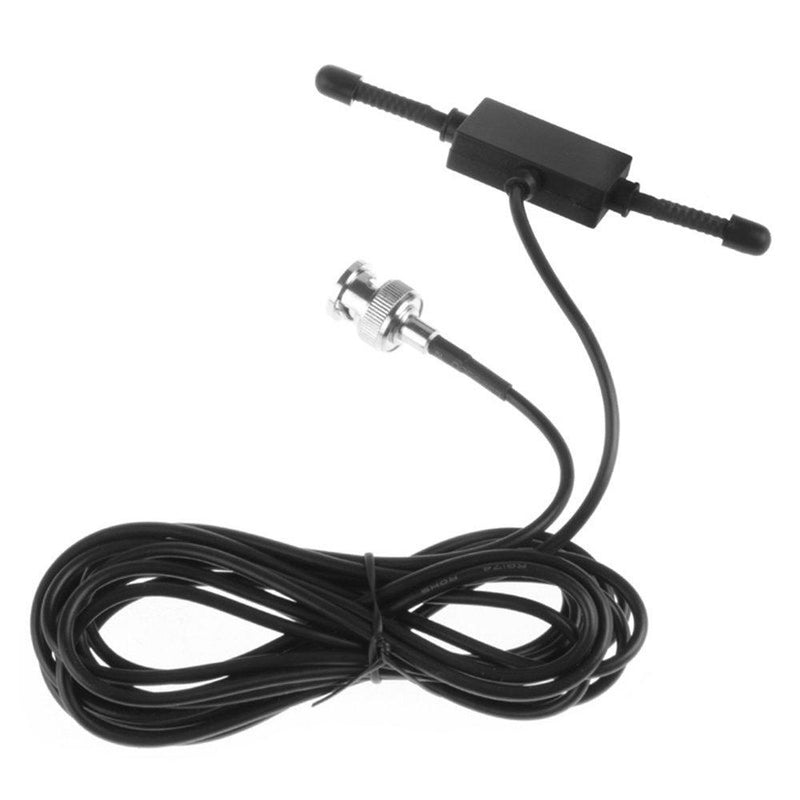 TengKo Scanner Antenna for Uniden Motorola Car Radio BNC Glass Mount 4" Mobile Full Band Type 1