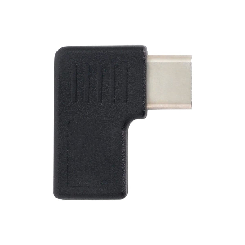 Cablecc 90 Degree Right & Left Angled USB 3.1 Type-C Male to Female Extension Adapter for Laptop & Tablet & Mobile Phone