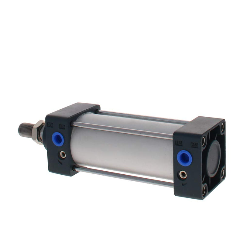 Othmro 1Pcs Air Cylinder SC50 x 75, 50mm/1.97" Bore 75mm/2.95" Stroke Double Action Air Cylinder, 1/4PT Single Rod Double Acting Aluminium Alloy Penumatic Quick Fitting Air Cylinder