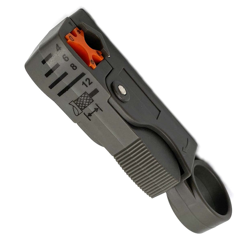 Kiro&Seeu Wire Stripper 2PCS RCA Coaxial Cable Stripping Tool For RG6, RG58,RG59/62 And RG174 RG11