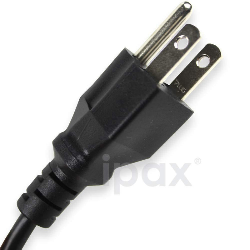 Ipax 15-Foot Extra Long Heavy Duty AC Power Cord Cable Compatible with for LG 42LB5600 LG 32LN530B LG 42LN5300 LG 49LB5550 LG 60LA6200 LG 60LA7400 LG 65LB6190 LG 55LN5400 LG 55LN5600 LG 42LA6205 HD TV 15Ft Black