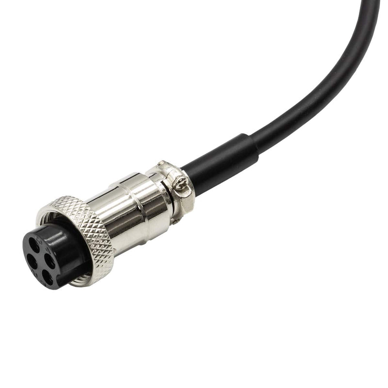 Astatic 302-636LB1 Black Noise Cancelling 4 Pin CB Microphone (Bulk)