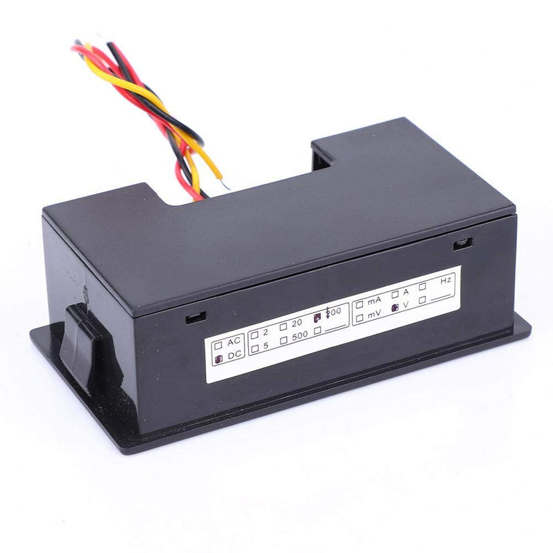 YB5135DB LED Digital Display Voltage Meter LCD Digital Display Three Wire Voltage Meter Monitor Voltmeter oltage Tester Panel(DC0-100V) DC0-100V