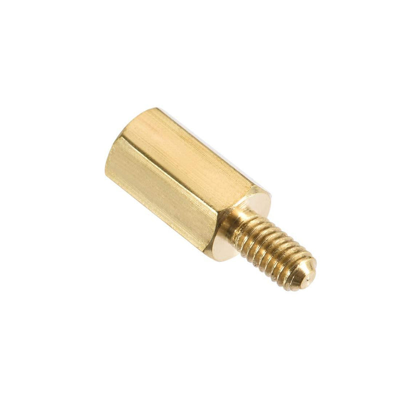 uxcell M2.5x8mm+5mm Male-Female Brass Hex PCB Motherboard Spacer Standoff for FPV Drone Quadcopter, Computer & Circuit Board 100pcs