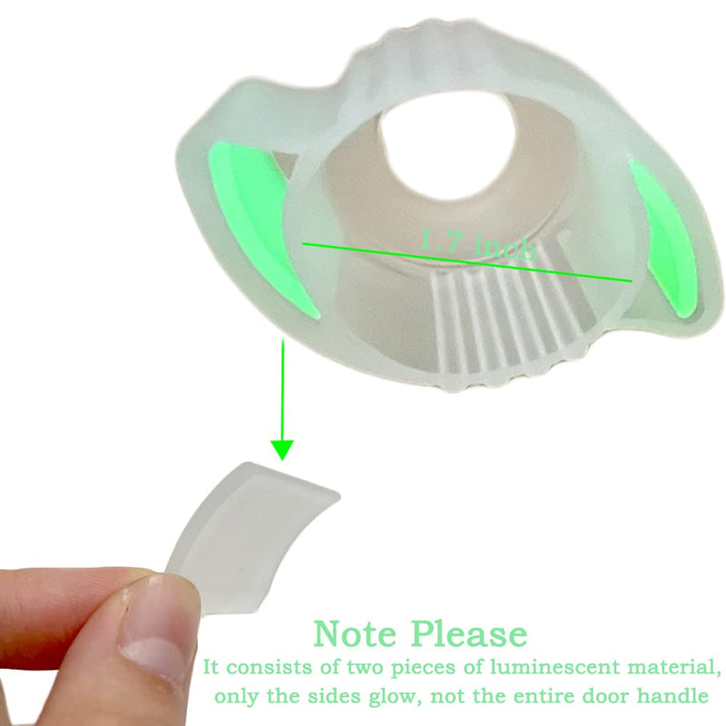 Silicone Doorknob Grips for Arthritis Elderly Disabled - Easy Open Door Living Aid, Fluorescent, 4PCS