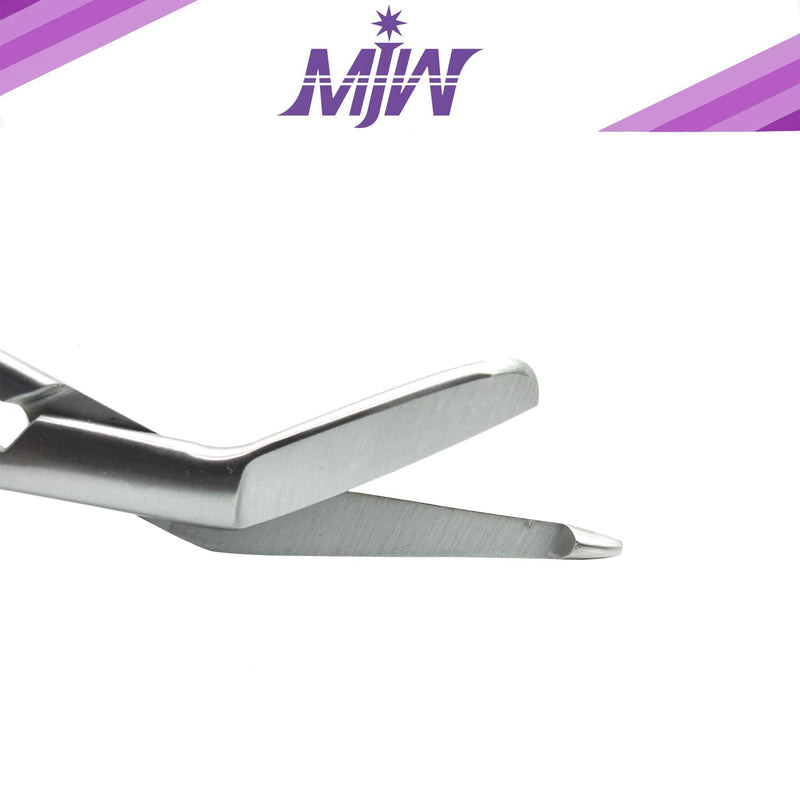 Stainless steel bandage scissors for cutting ostomy supplies 13.97 cm Silver