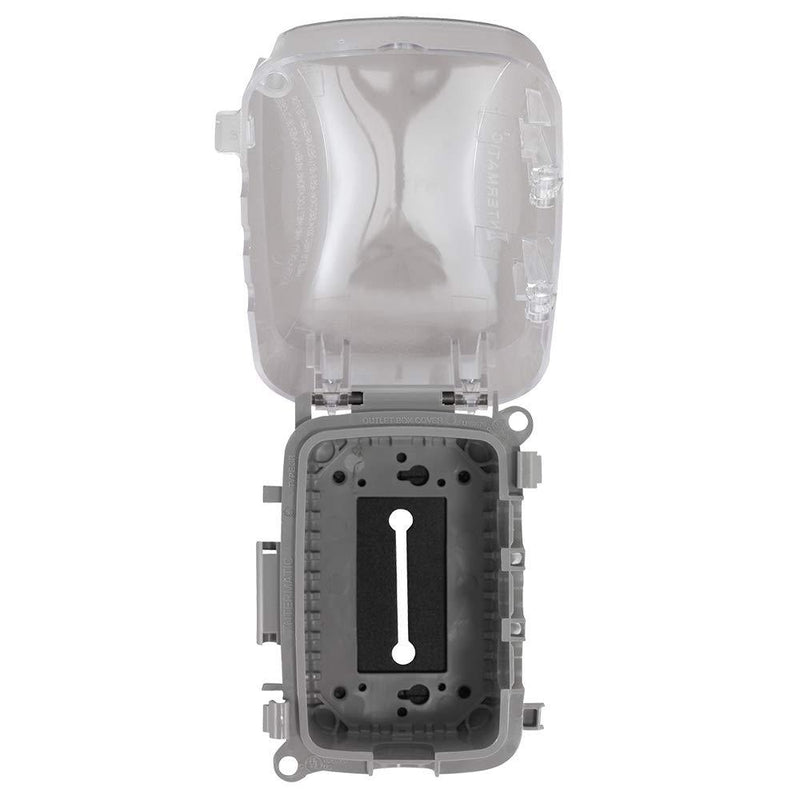 Intermatic Wp5100C Electrical Box, 2.75" Single Gang Plastic While-in-Use Weatherproof Vertical/Horizontal Cover
