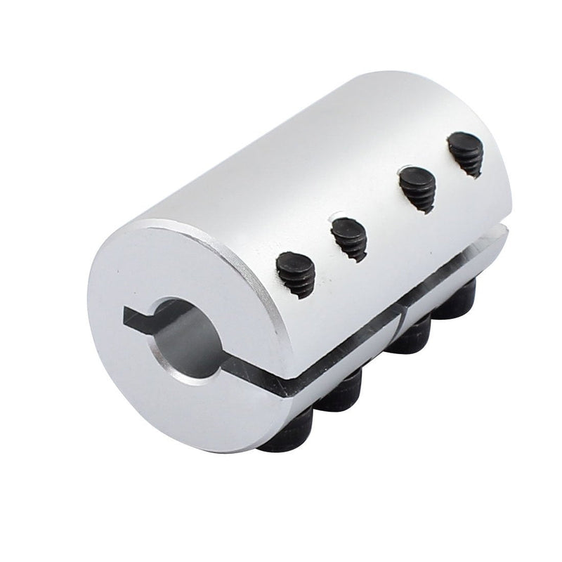 uxcell 8mm to 8mm Shaft Coupling 40mm Length 25mm Diameter Coupler Aluminum Alloy Joint Motor for 3D Printer CNC Machine DIY Encoder 8-8mm