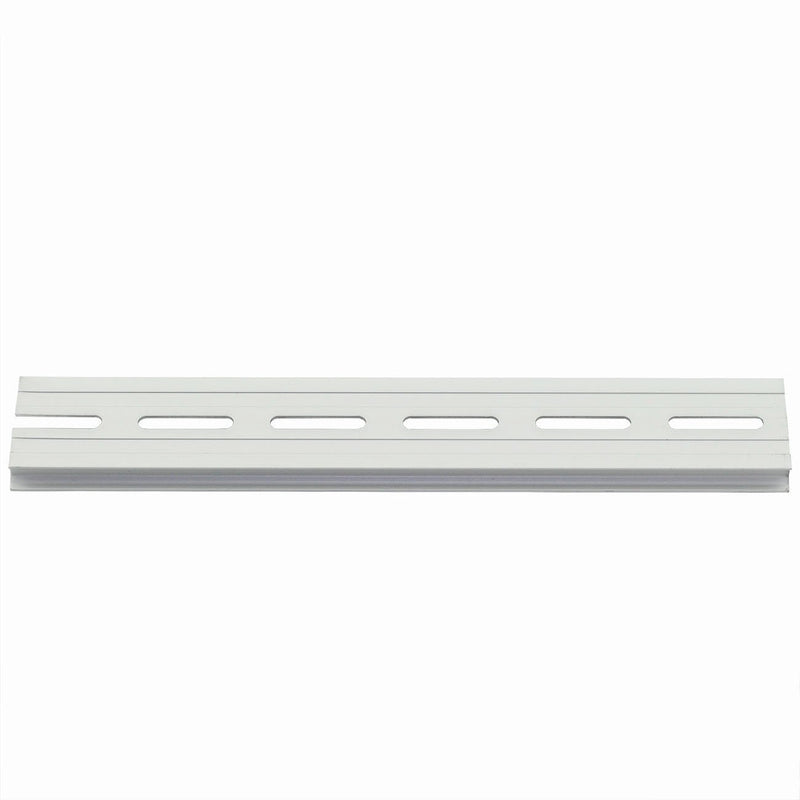 PZRT 2-Pack Aluminum 1.1mm Thickness Slotted DIN Rail,200mm 7.8" Length 35mm Standard Width, for Single Phase Switch Installing Fixed Solid State Relay 200mm