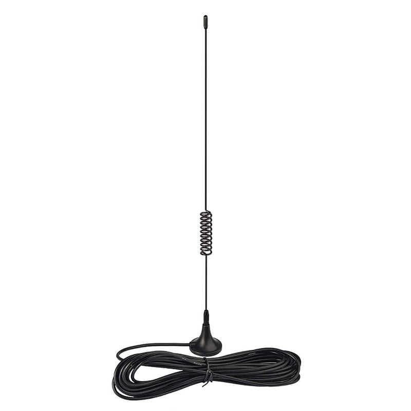 Bingfu Universal Car Stereo Antenna Car FM AM Radio Antenna Magnetic Base Car Radio Antenna Aerial for Vehicle Truck SUV Truck RV Marine Boat Car Stereo Audio Radio Head Unit CD Media Receiver Player