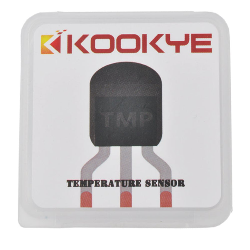KOOKYE 5PCS Temperature Sensors TMP36 Precision Linear Analog Output For Arduino Raspberry Pi TMP36 *5