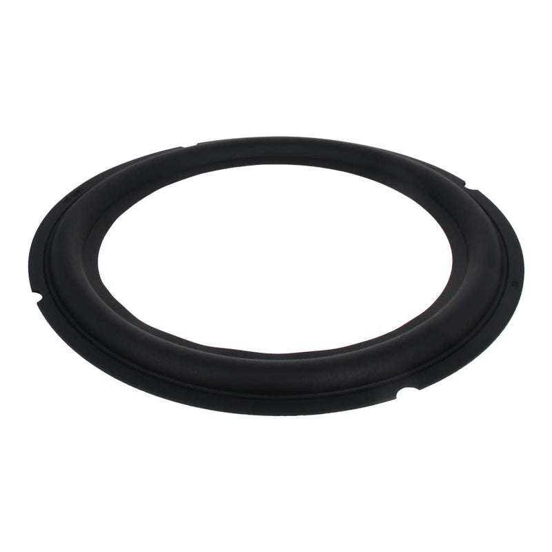 Fielect 8 Inch Black Notch Speaker Rubber Edge Surround Rings Replacement Parts for Speaker Repair or DIY 1pcs