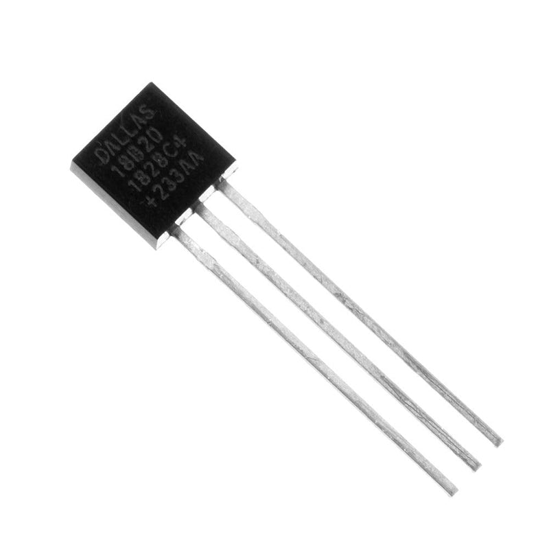 Bridgold 10pcs DS18B20 18B20 Programmable Digital Temperature Sensor 1-Wire -55°C to +125°C,TO-92.