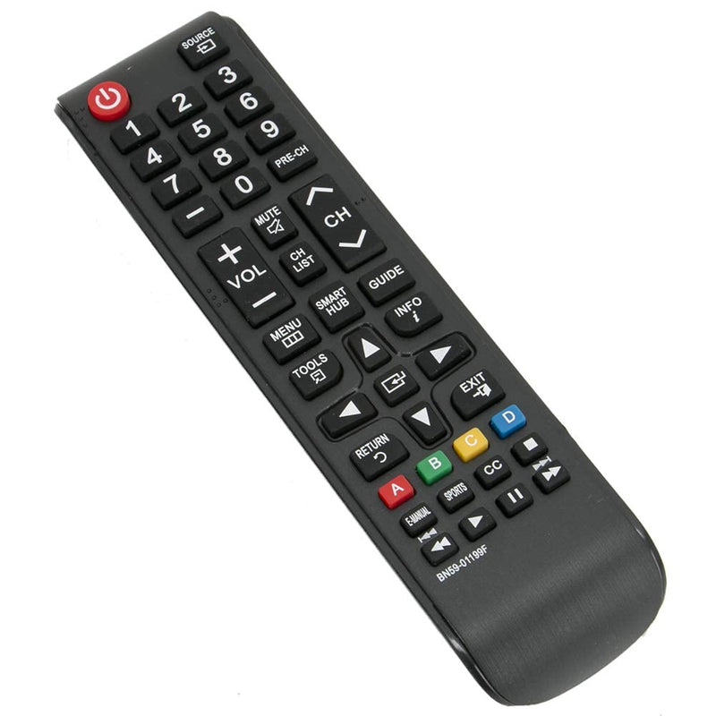 New BN59-01199F Replace Remote fit for Samsung TV ED LCD HDTV UN32J525DAFXZA UN32J4500AF UN43JU640DF UN60J6200AF UN60J620DAF UN60JU6400F UN60JU6400FXZAL UN60J6200AFXZA UN60J620DAFXZA