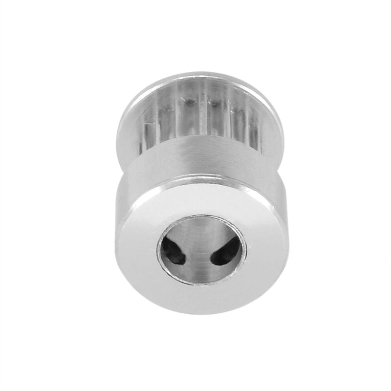 uxcell Aluminum GT2 16 Teeth 6mm Bore Timing Belt Pulley Flange Wheel for 3D Printer
