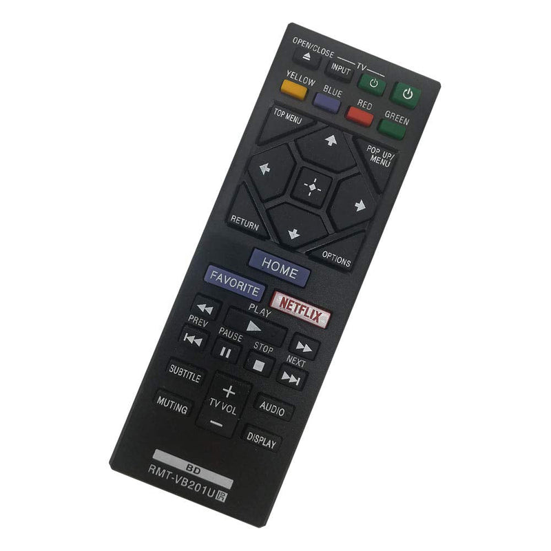 New Replacement Sony Blu-Ray Remote Control RMT-VB201U for Sony BD Disc DVD 4K 3D Player Remote Control Universal BDP-S3500 BDP-S3700 BDP-170S BDP-S1700 BDP-S5100 BDP-S6500 RMT-VB100U