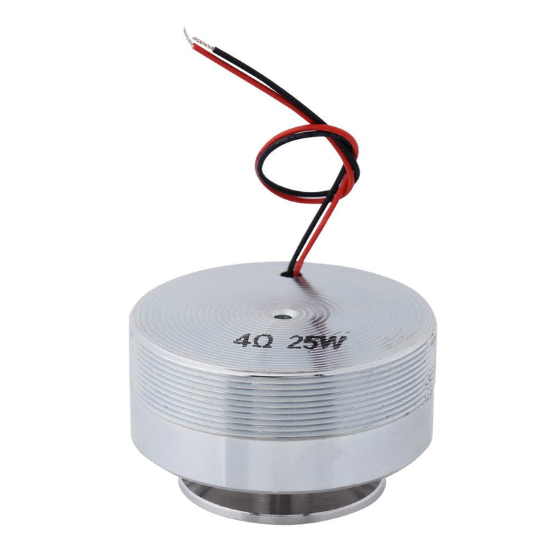 Walfront Resonance Speaker,1Pcs 50MM 2Inch All Frequency Resonance Speaker Vibration Strong Bass Louderspeaker (4Ω,25W) 4Ω,25W