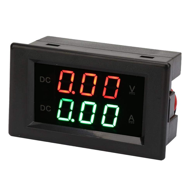 Ampere Meter, YB4835VA DC0~100V 20A Dual Display Integrated Voltage Ampere Meter Used to Monitor the Voltage of the Battery