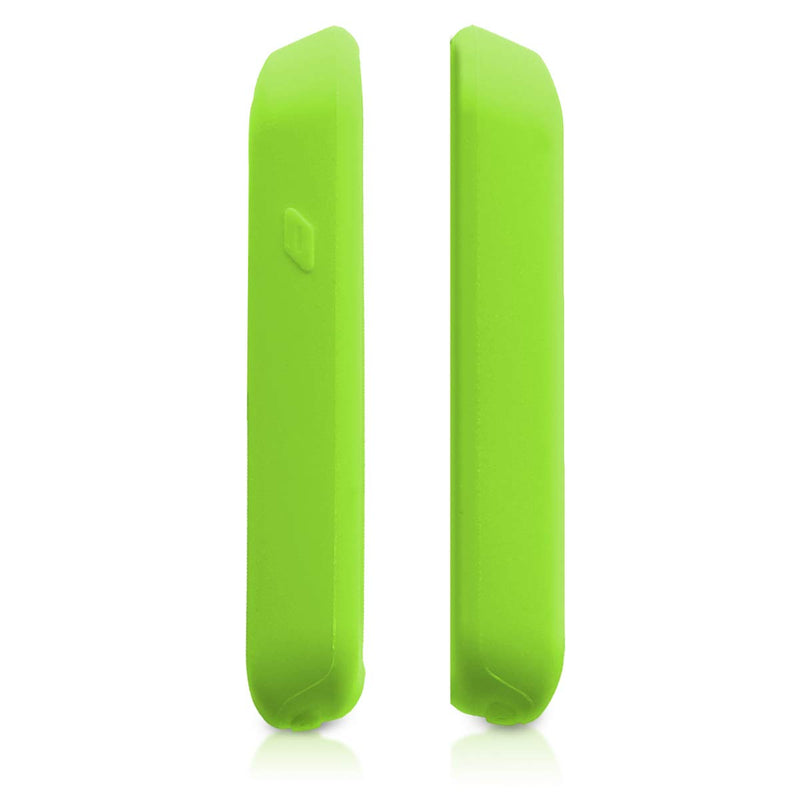 kwmobile Case Compatible with Garmin Edge 1030/1030 Plus - Case Soft Silicone Bike GPS Protective Cover - Black green