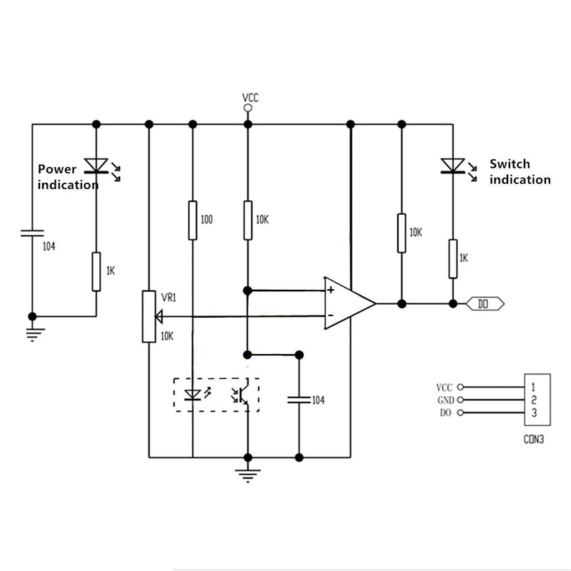 Oiyagai 5pcs IR Infrared Barrier Module Sensor Obstacle Avoidance for Arduino Intelligent Car Robot