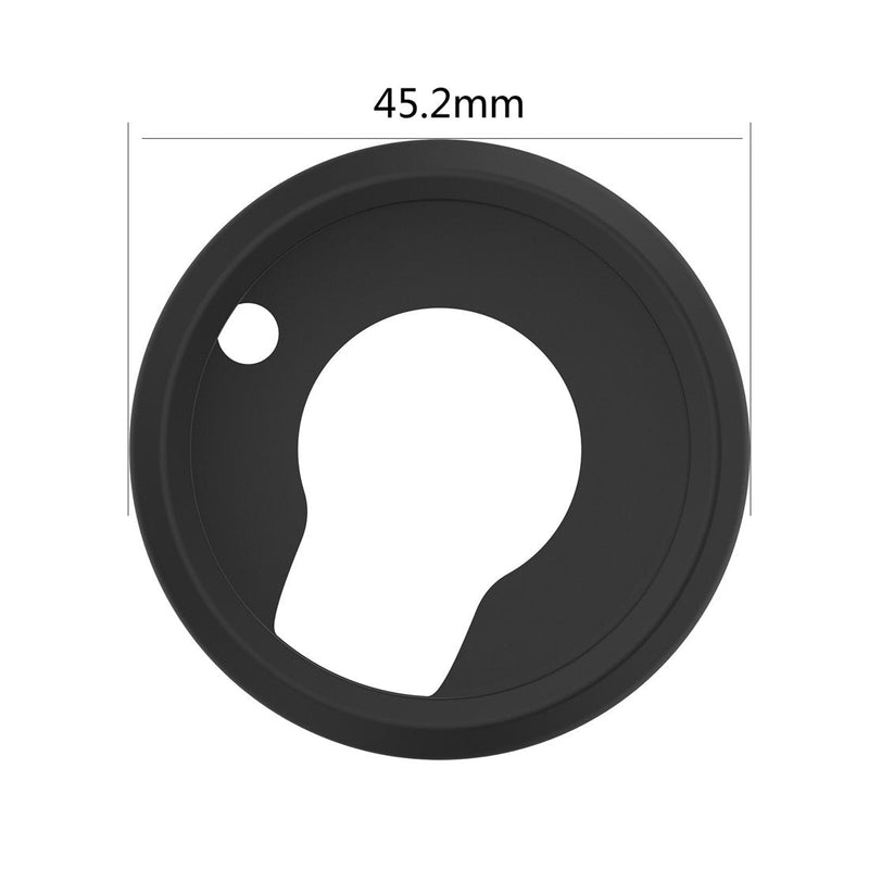 LOKEKE for Garmin Vivomove HR Silicone Protective Case Cover, Soft Silicone Protective Case Cover Shell for Garmin Vivomove HR Smartmatch(Silicone Black) Silicone Black