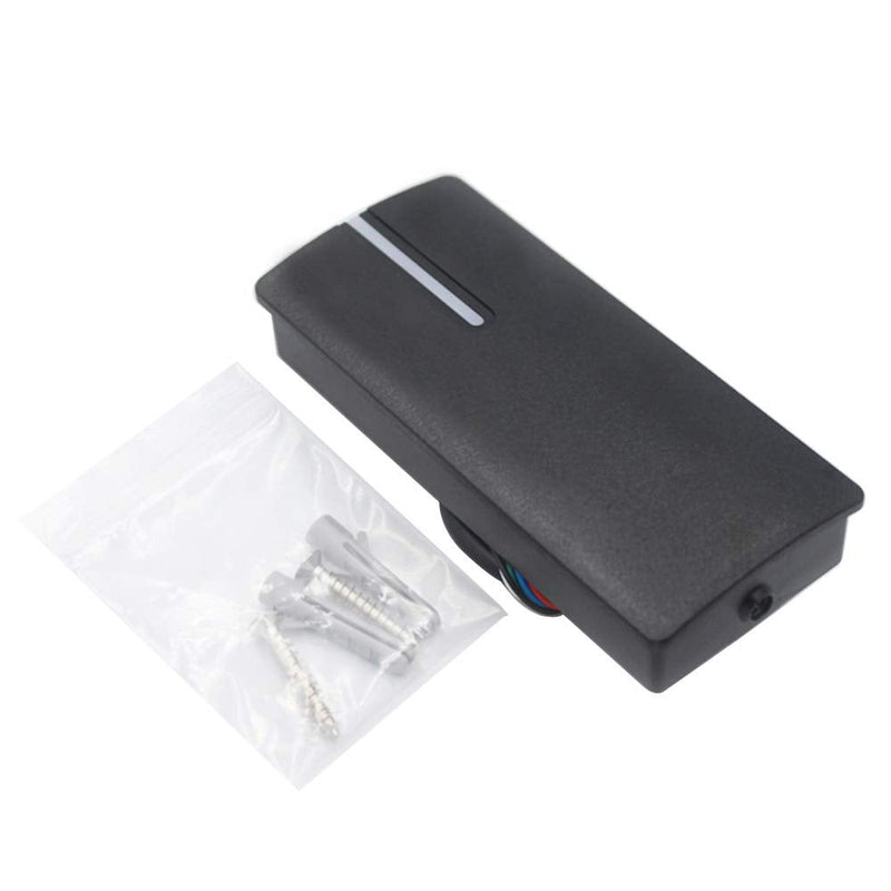 BSTUOKEY RFID Reader Proximity Card Reader Wiegand 26/34 Bit Output Door Access Reader Waterproof IP68 Access Control 125KHZ Card Reader with 10 Color Key