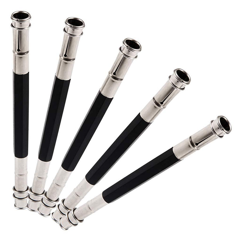 GTHER 5PCS Double Head Pencil Extender Holder Pencil Lengthener Tool Coupling Device for School Art Writing(Type B) Type B