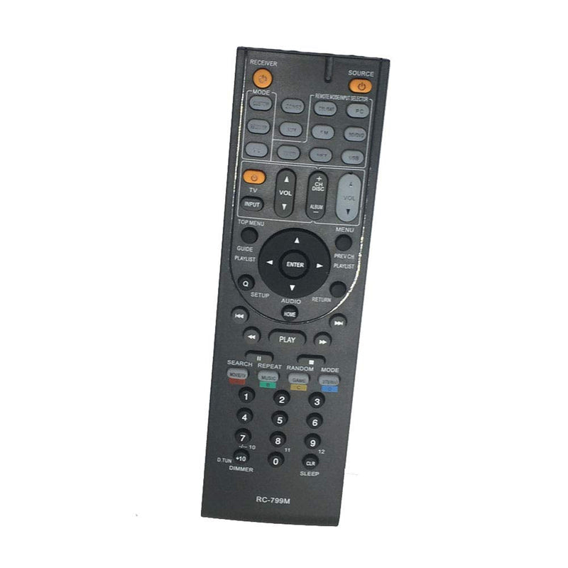 Replacement Remote Control Fit for RC-799M for Onkyo A/V AV Receiver HT-R391 HT-R558 HT-R590 HT-R591 HT-RC330 HT-RC430 HT-S3500 HT-S5400 HTS-5500 TX-SR309 TX-SR313 HT-R560