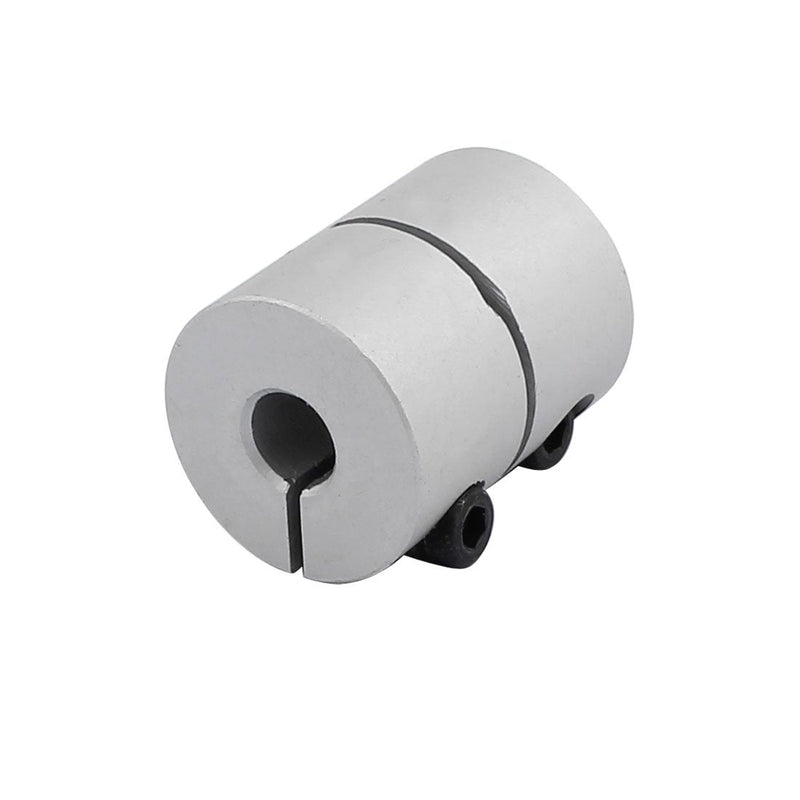 uxcell 5mm to 6.35mm Shaft Coupling 25mm Length 20mm Diameter Coupler Aluminum Alloy Joint Motor for 3D Printer CNC Machine DIY Encoder 5x6.35mm