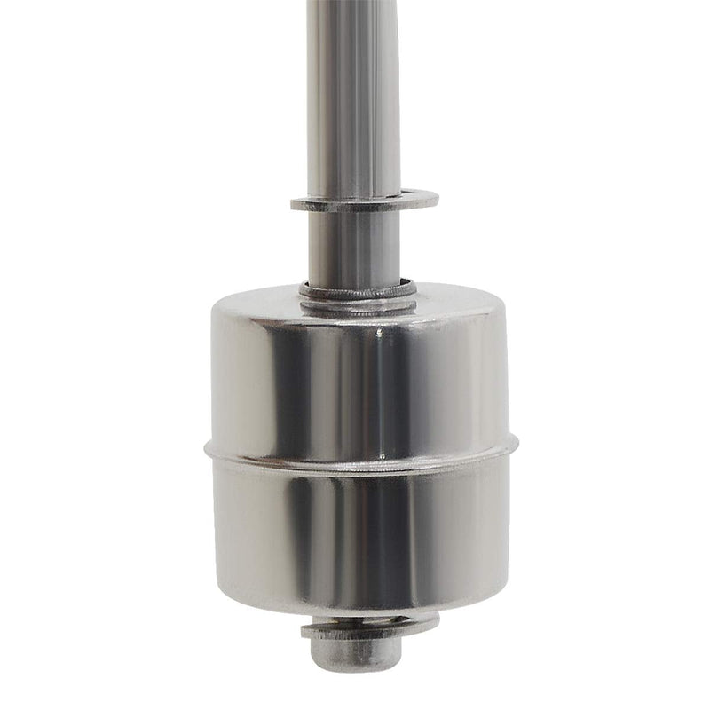 YXQ Angle Float Switch Stainless Steel 26mm Dia L Shaped Water Level Sensor Fish Tank M10,AC110V 10W