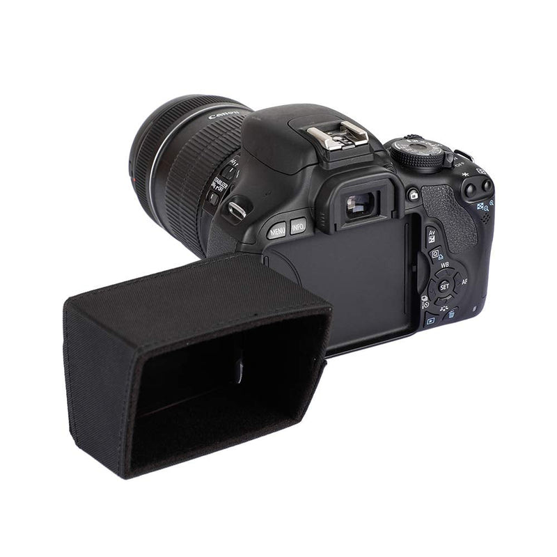CAMVATE Camera LCD Screen Hood Sun Shield for Camera 3" Fold-Out Screen